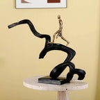 Room Decor Table Decoration – Climbing Up Man Sculpture