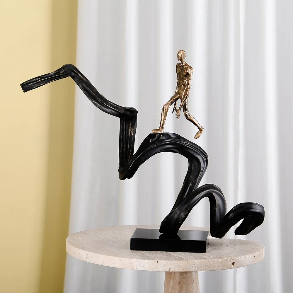 Room Decor Table Decoration – Climbing Up Man Sculpture