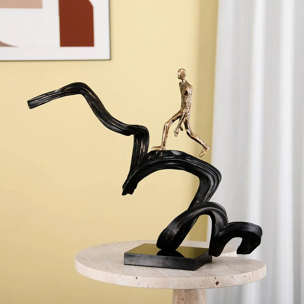 Room Decor Table Decoration – Climbing Up Man Sculpture