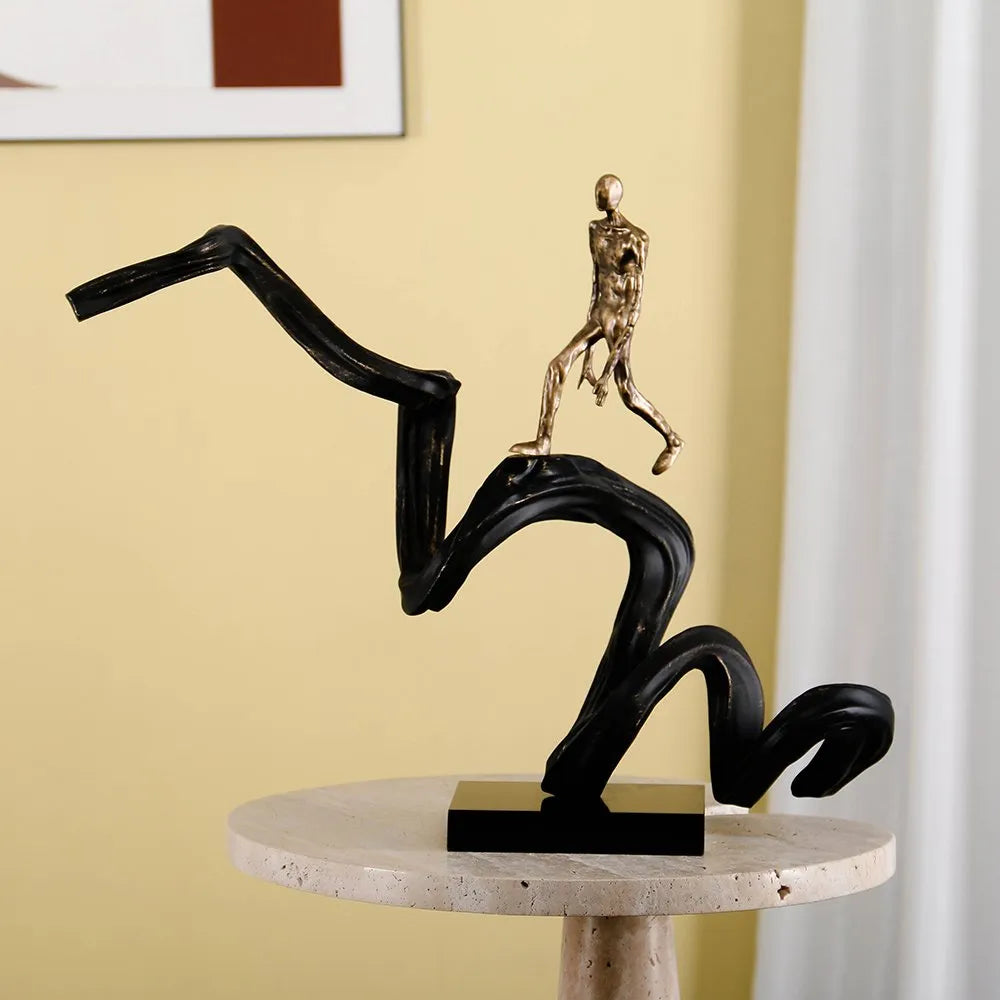 Room Decor Table Decoration – Climbing Up Man Sculpture