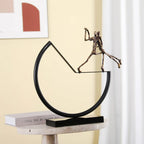 Home Decoration Items – Desktop Dancing Girls Sculpture