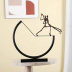 Home Decoration Items – Desktop Dancing Girls Sculpture