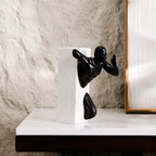 Decorations For Home – Wall-Through Man Sculpture