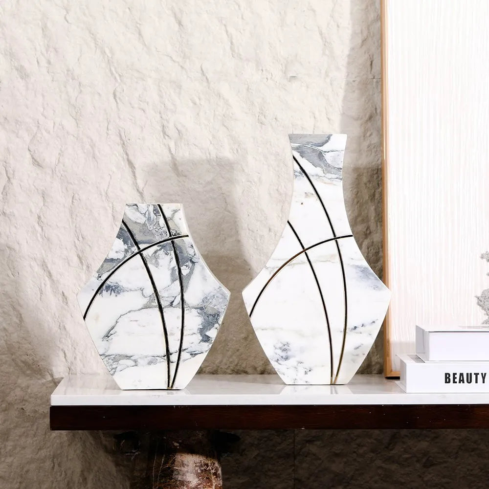 Home Decoration Modern Marble Vase