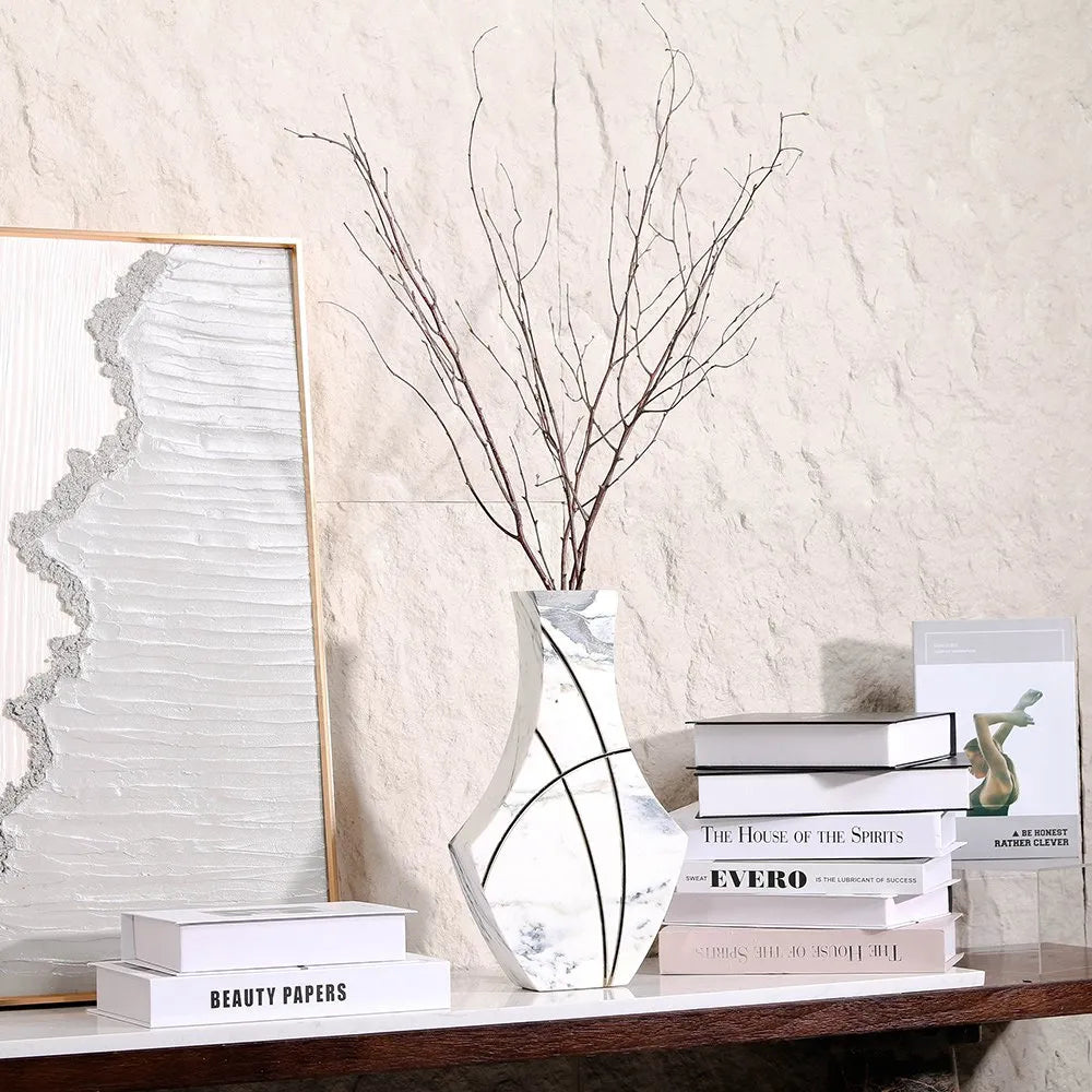 Home Decoration Modern Marble Vase