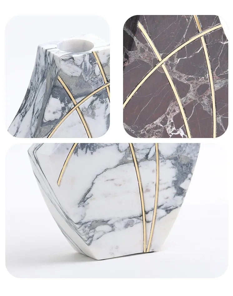 Home Decoration Modern Marble Vase