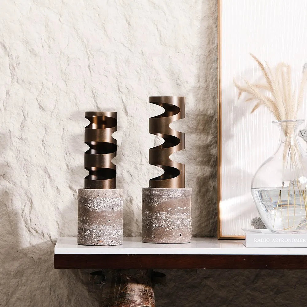 Home Decor Metal Vase