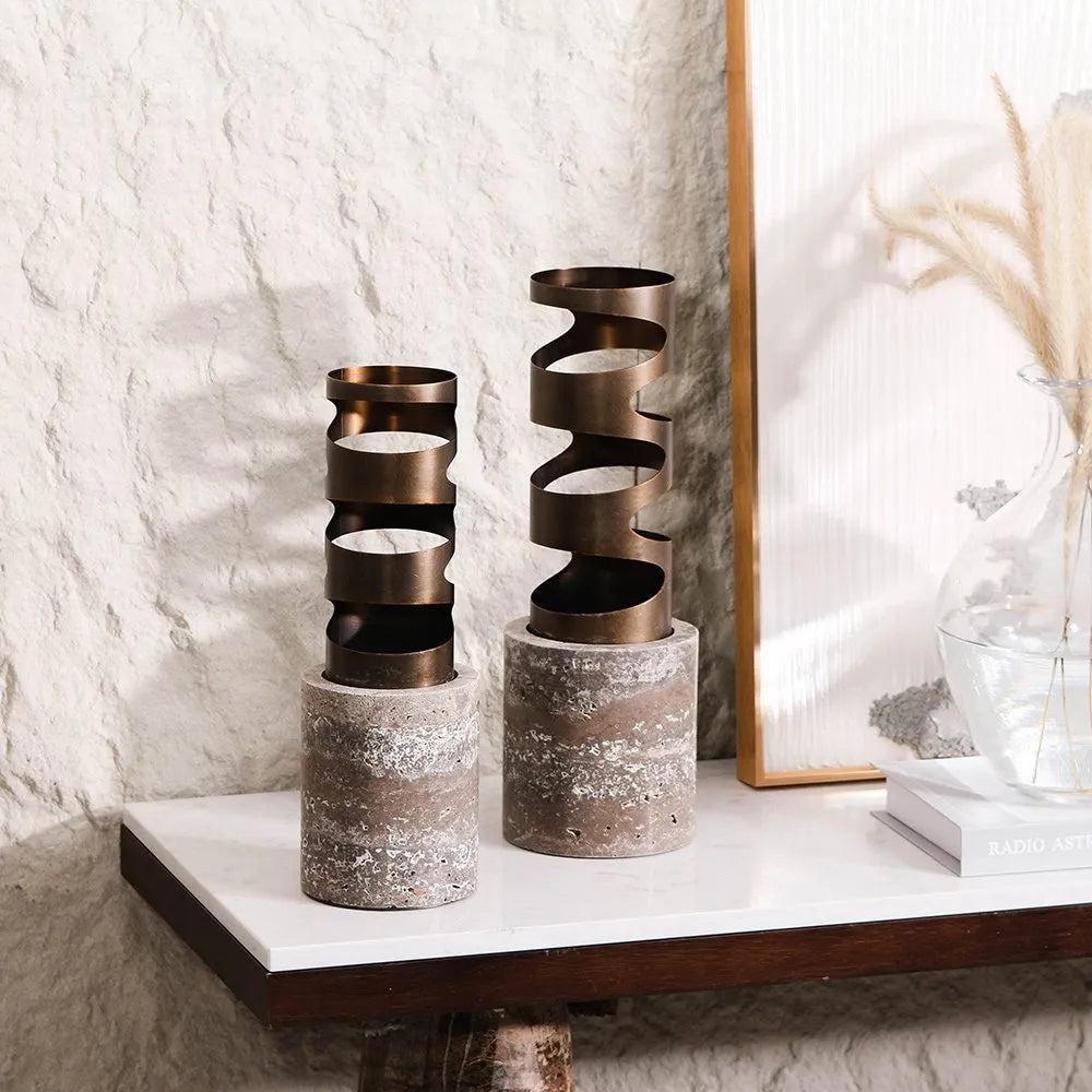 Home Decor Metal Vase