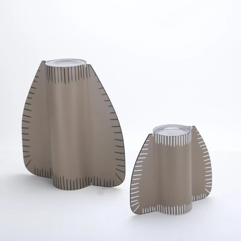 Luxurious Fusion – Leather Vase for Fresh and Dry Flowers