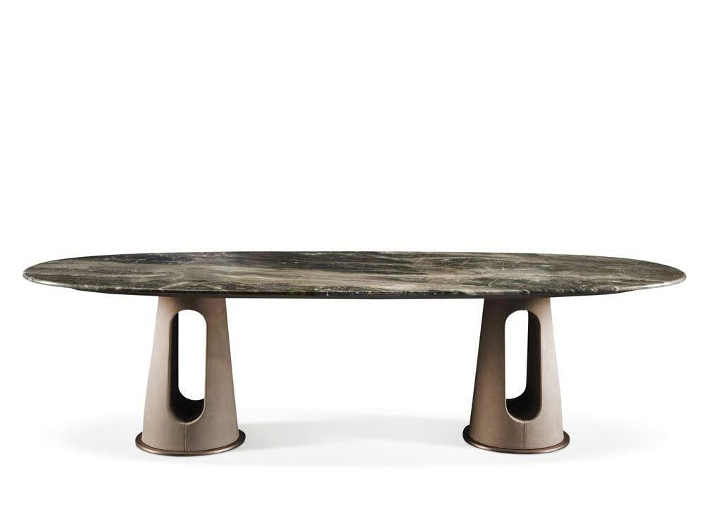 Oval Sculptural Dining Table