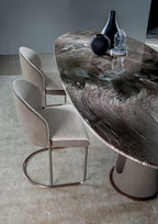 Oval Sculptural Dining Table