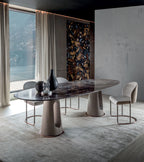 Oval Sculptural Dining Table
