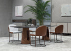 Oval Sculptural Dining Table