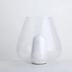 Stylish Glass Vase featuring a mesmerizing Crystal Ball