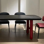 Red Dining Table