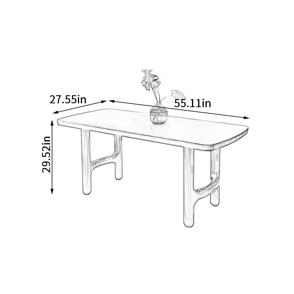 Red Dining Table