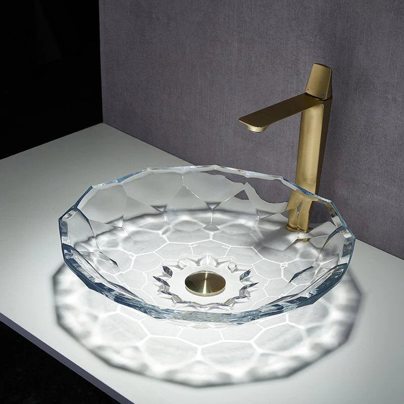 Hexagon Glass Basin – Prism
