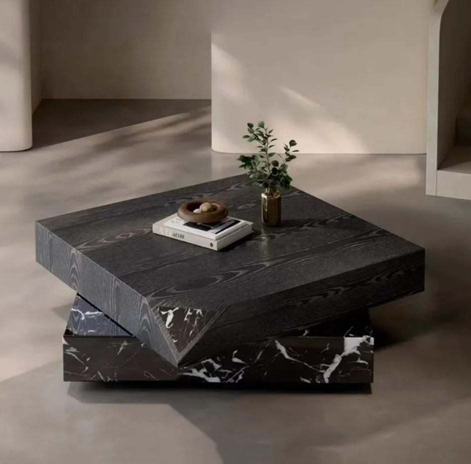 Obsidian Twist Coffee Table