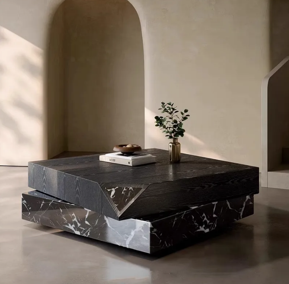 Obsidian Twist Coffee Table