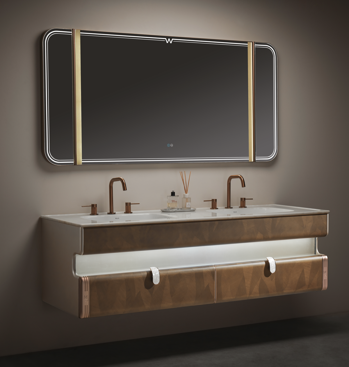 Velmora Double Vanity – ZNVANBS001