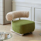 Contemporary Shearling Lounge Chair