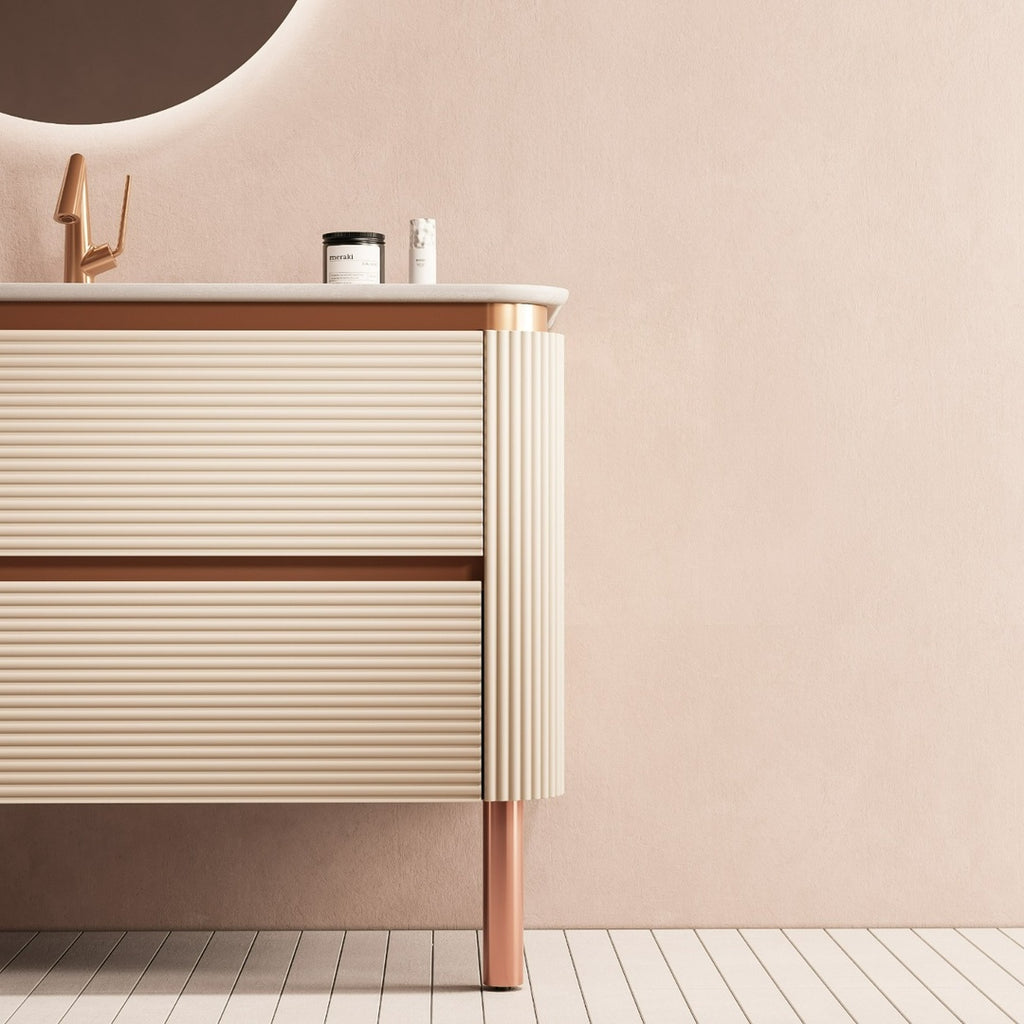 Luna Latte Vanity Set