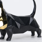 Timeless Companion: Resin Dog Object
