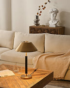 Black Gold Iron Table Lamp
