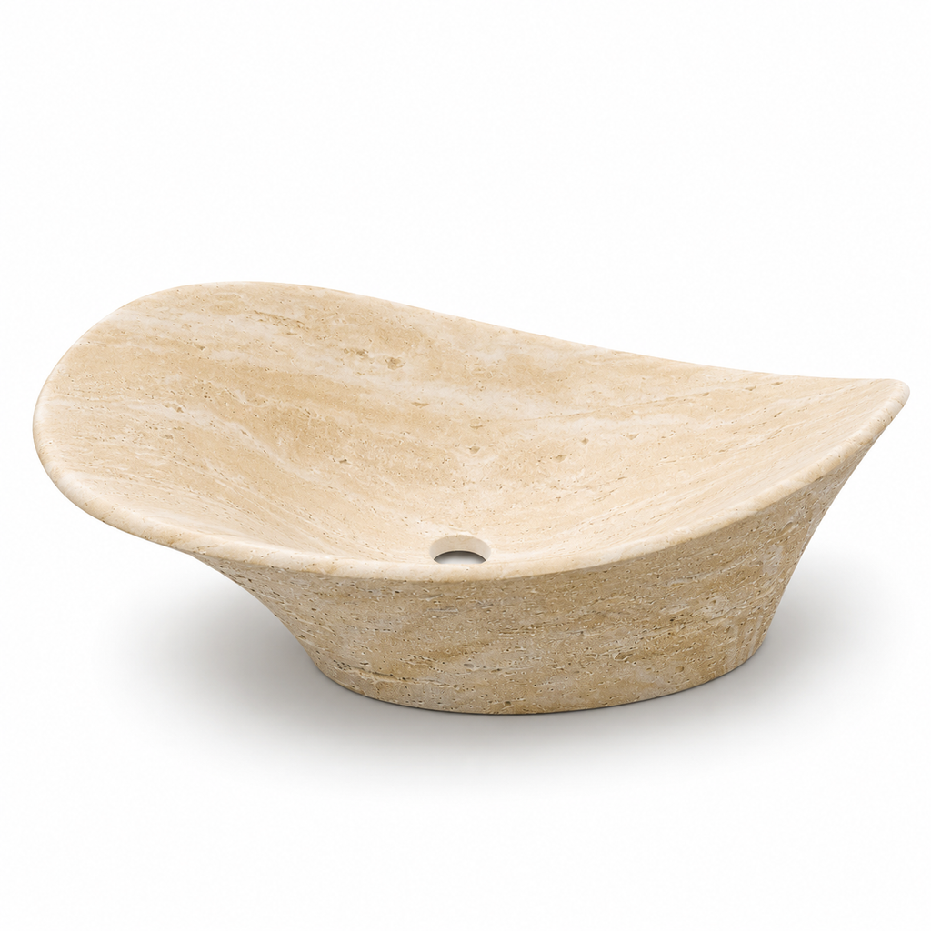 Natural Artificial Stone Vessel Wash Basin