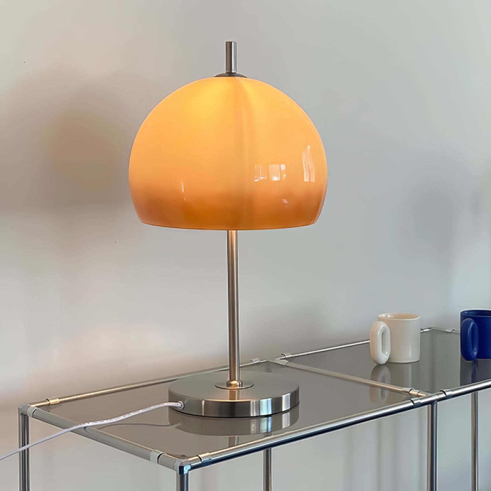 Dome Glass Table Lamp
