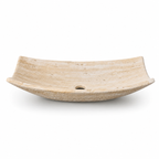 Rectangular Artificial Stone Vessel Wash Basin