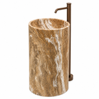 Travertine Column Basin – Sand Edition