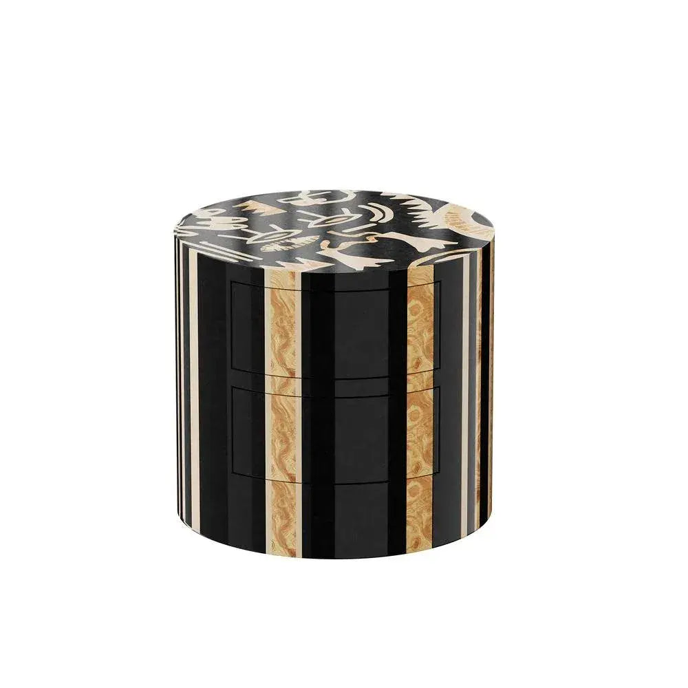 Round Bedside Table