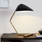Modern Black & Gold Table Lamp