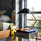Modern Black & Gold Table Lamp