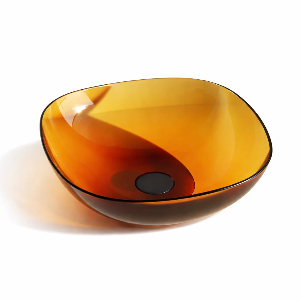 Curved Resin Basin – Luna