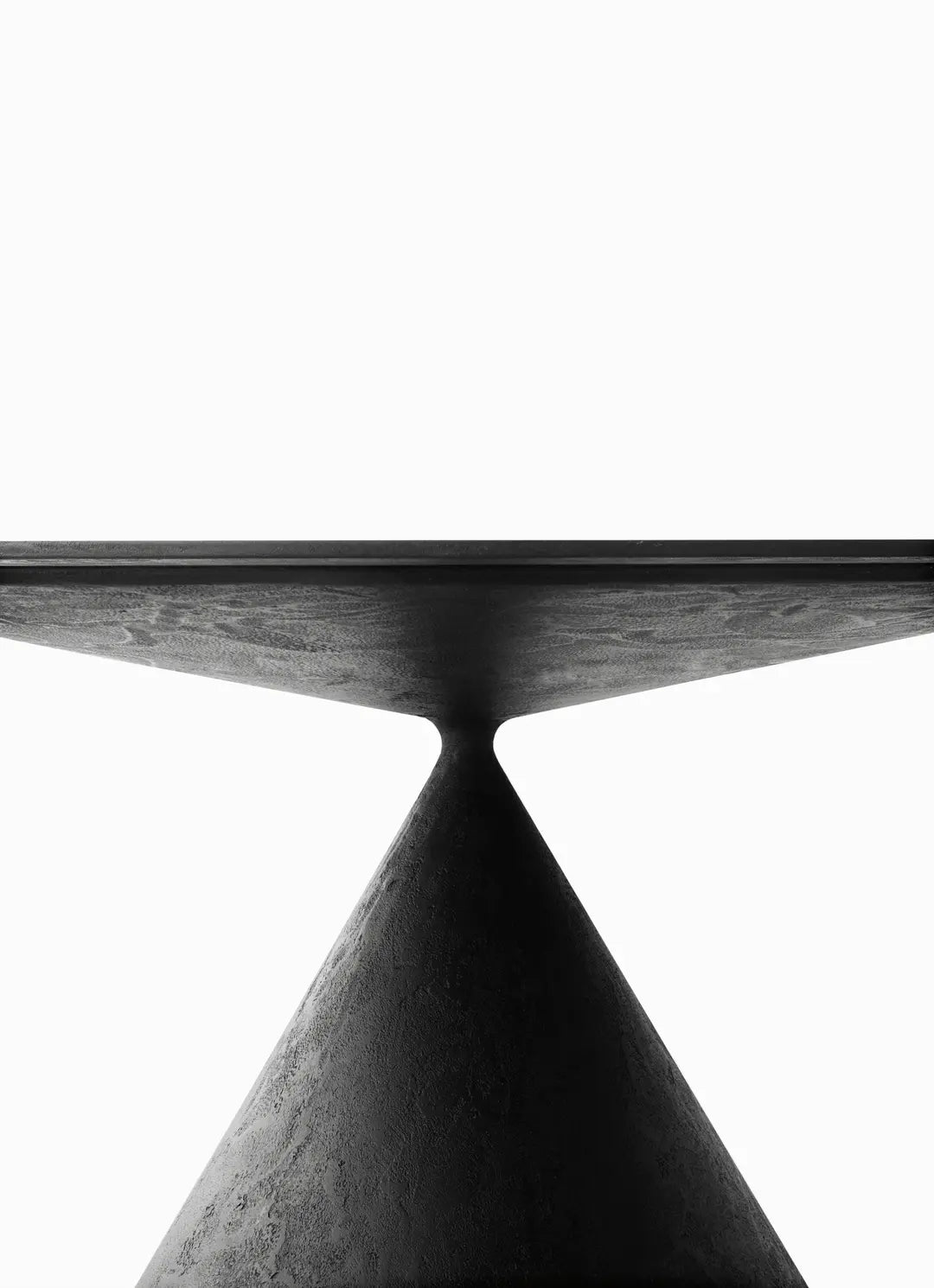 Modern Cone-Base Round Dining Table