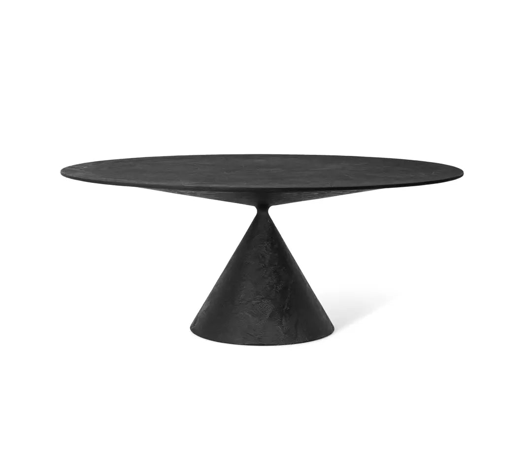 Modern Cone-Base Round Dining Table
