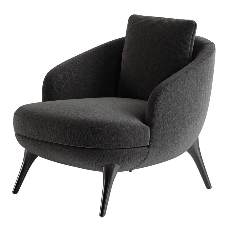 Modern Fabric Armchair