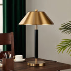 Black Gold Iron Table Lamp