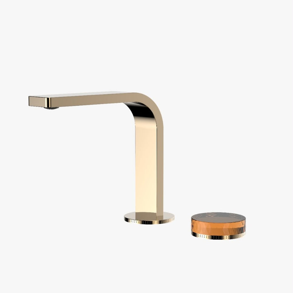 Azure Crystal Wall Basin Mixer
