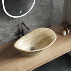 Natural Artificial Stone Vessel Wash Basin