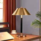 Black Gold Iron Table Lamp