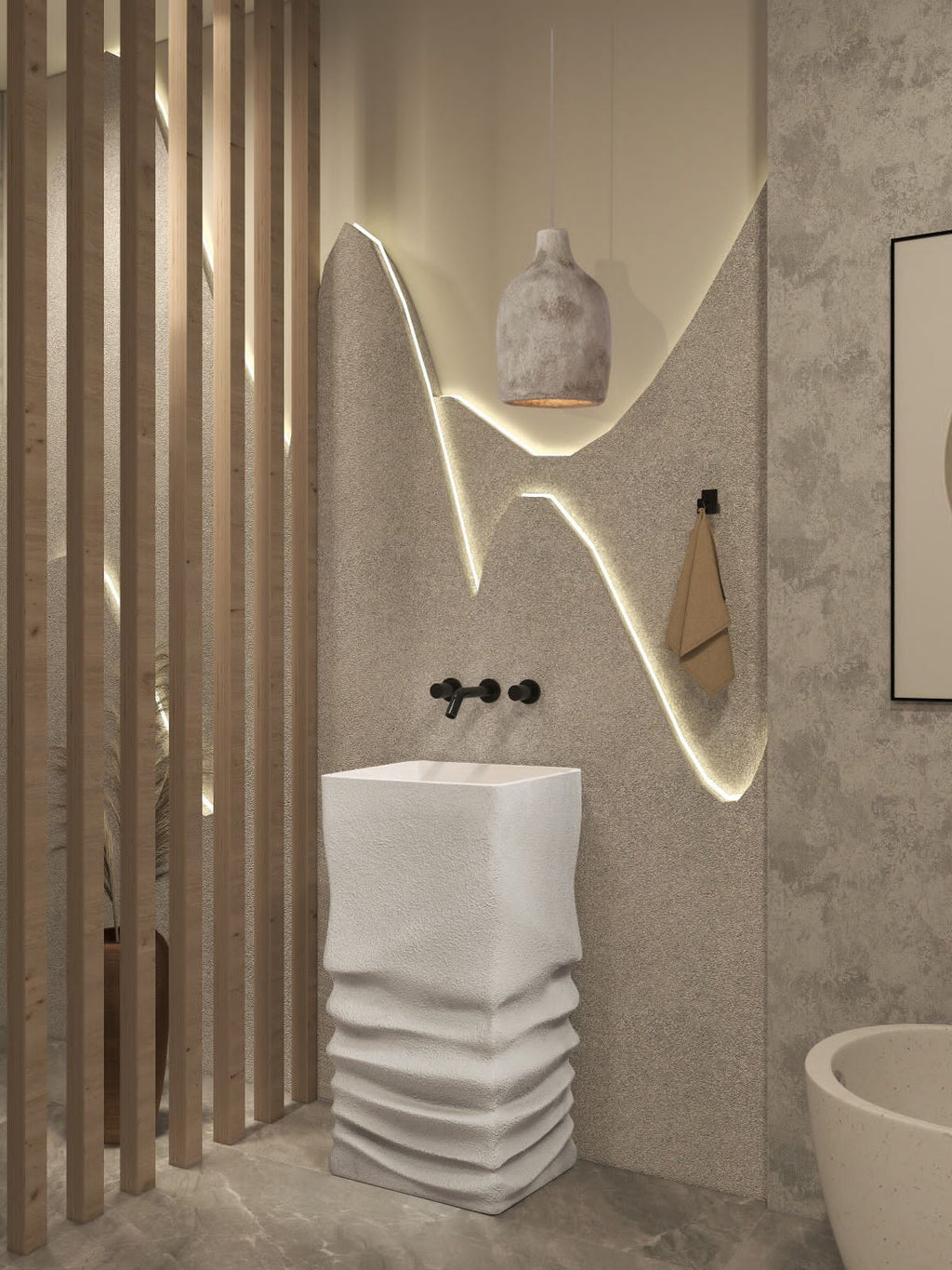 Wave Stone Basin – Floe