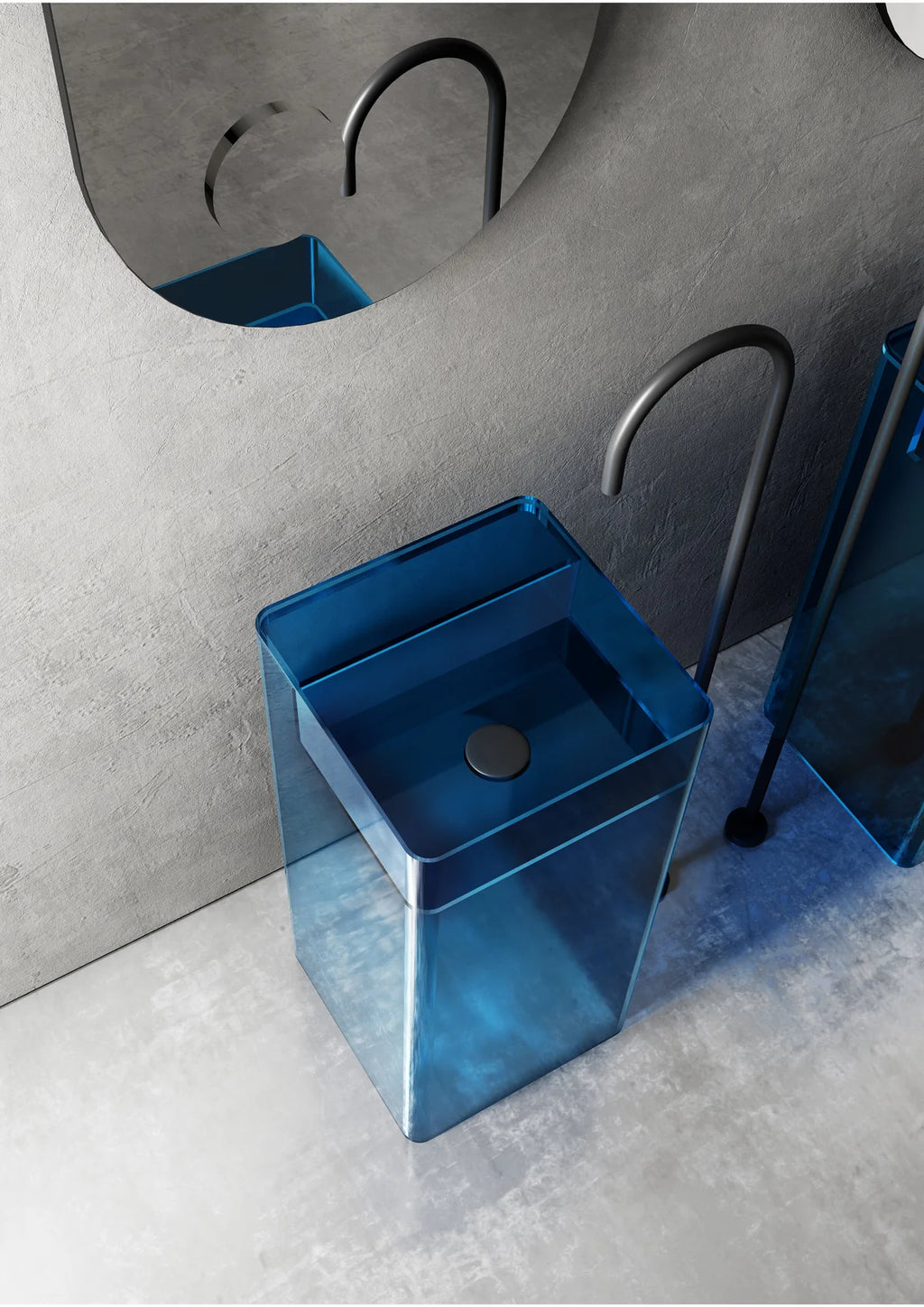 Square Resin Basin – Quad
