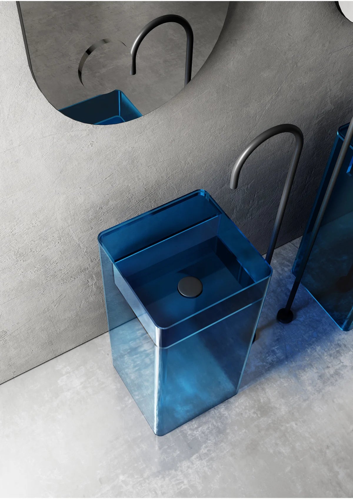 Square Resin Basin – Quad