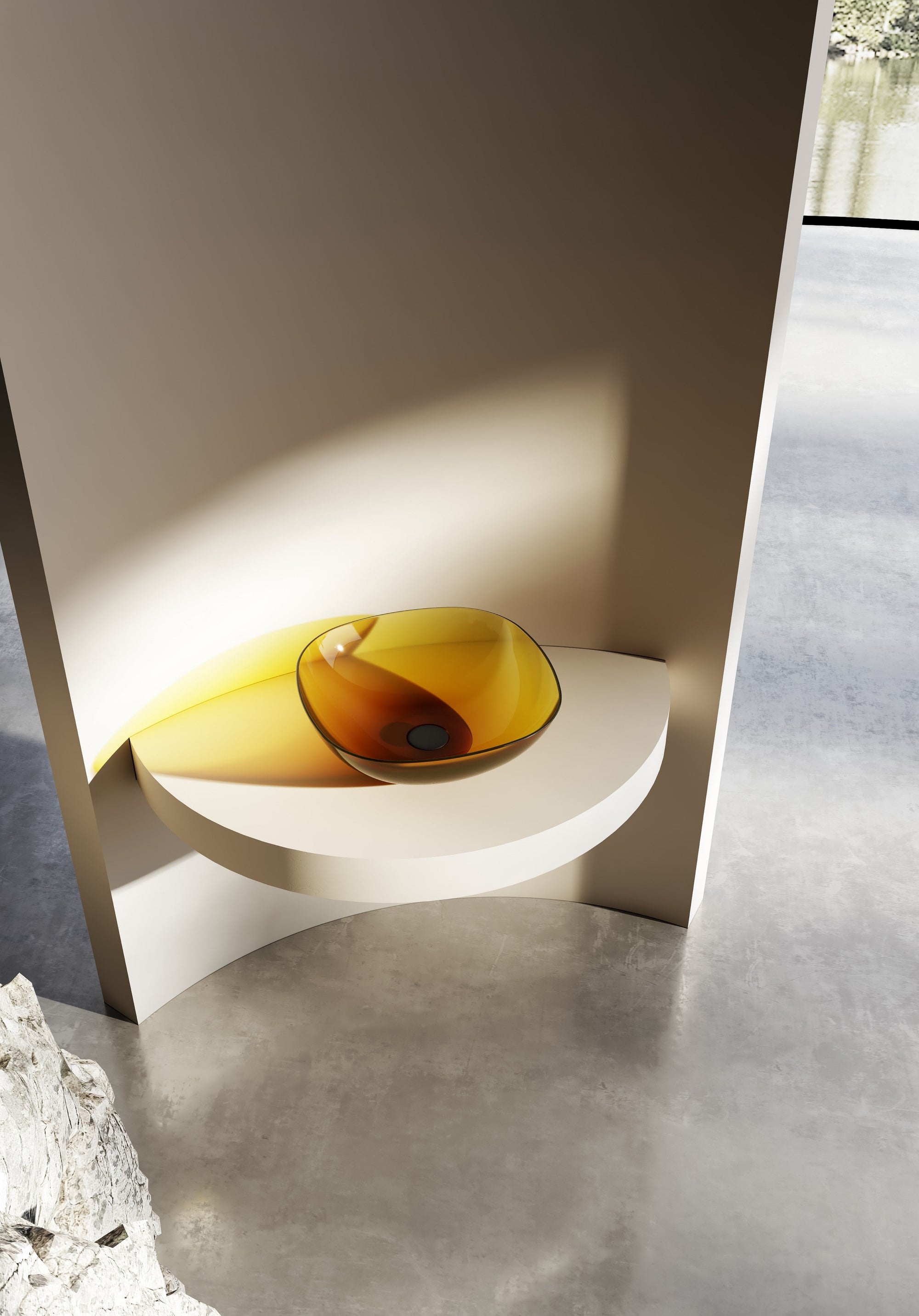 Lavabo Curvo By Zinarch