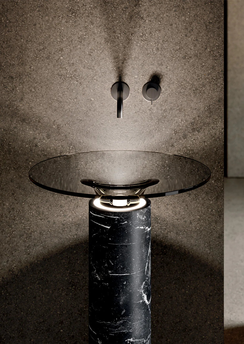 Stone Acrylic Basin – Arc